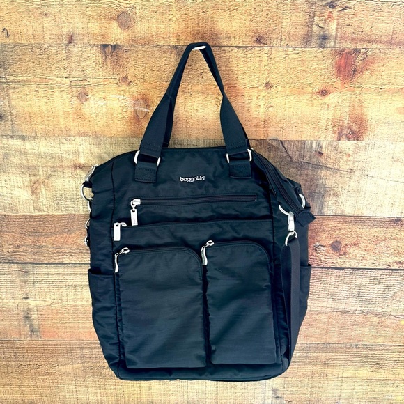 Baggallini All Set 3 In 1 Tote Backpack - Picture 5 of 16